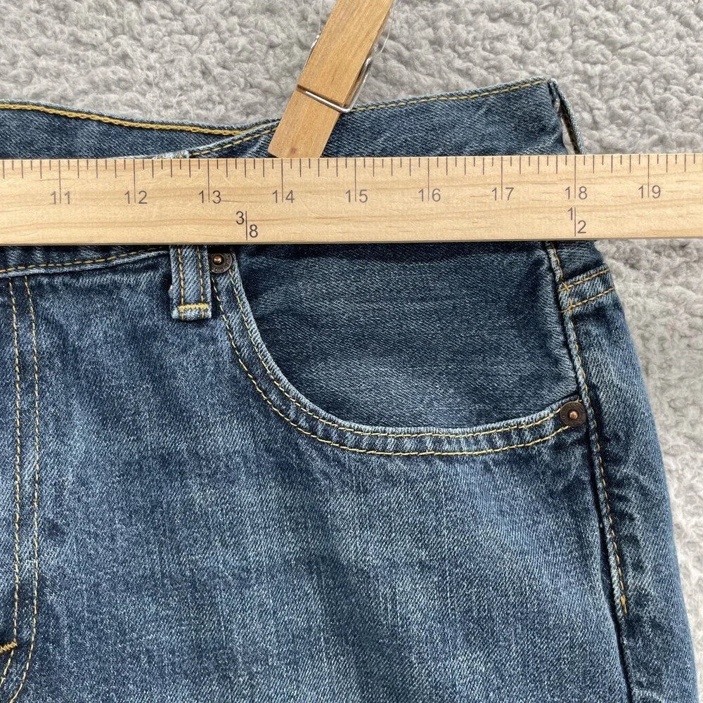 Levi's 569 Jeans Mens 35x30* Straight Baggy Whisker Denim Y2k Workwear 90s Skate
